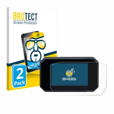 BROTECT - Screenprotector voor Suzuki GSX-S1000GT 6.5" - Folie Beschermfolie transparant 2 Stuks