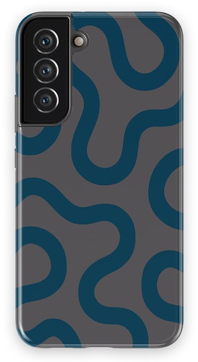 DripCase Motion Flow Tough Hoesje Samsung Galaxy S22 Plus | Backcover met Mag | Trendy Design | Valbescherming | Shadow Waves
