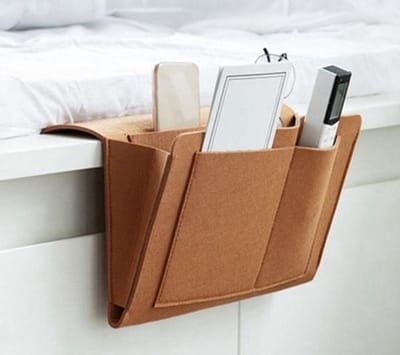 New Age Devi - Handige Bed Organizer - Opbergzak voor Bed Bank - Verleng je Nachtkastje