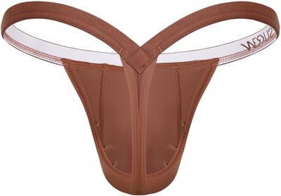 SUKREW Bubble Thong Espresso - MAAT XS - Heren Ondergoed - String voor Man - Mannen Thong