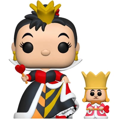 Funko Alice In Wonderland Verzamelfiguur Disney POP! & Buddy Queen With King 9 cm Multicolours