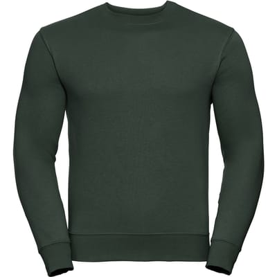 Russell Heren Set-In Sweatshirt (Fles groen)