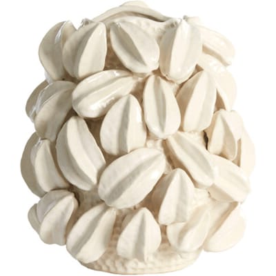 Light & Living - Vaas CARAMBOLA - 32x31.5x36.5cm - Wit