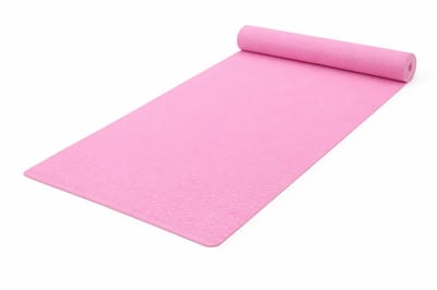 Kaytan Yogamat Roze – Antislip Fitness & Yoga Mat – 173 x 58 cm – 5 mm Dik – Inclusief Draagband