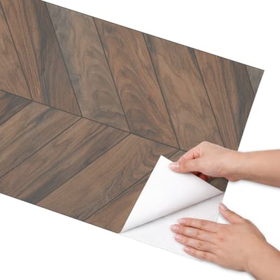 Coloray Meubel Wrap Folie - Bruin Meubelfolie - 50x100 cm - Decoratiefolie Houtstructuur - Meubel Wrap Folie - Klassiek Meubelfolie - Plakfolie Meubels - Keuken decoratie - Texturen