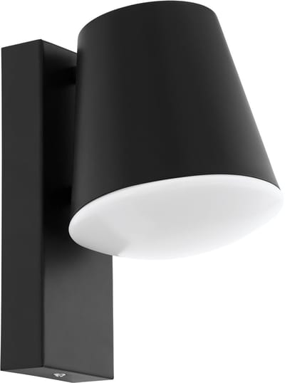 EGLO Caldiero Wandlamp Buiten - E27 - 24 cm - Antraciet/Wit