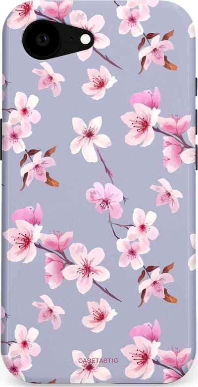 Casetastic Hoesje Geschikt voor Apple iPhone 16e Magsafe - Stijlvolle Beschermende Duo-layer Case - Bloemsem Bries