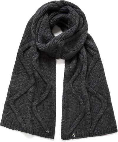 Jail Jam - Screw Scarf - Grijze Sjaal - One Size - Grijs