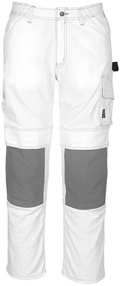 Mascot Hardwear Broek met kniezakken 05079-010 - Wit - C52 - 90