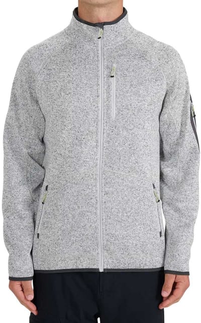 4F Fleece Heren Grijs - Maat L