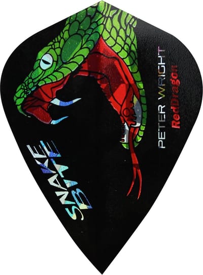 Red Dragon Peter Wright Snakebite Holographic Kite - Dart Flights
