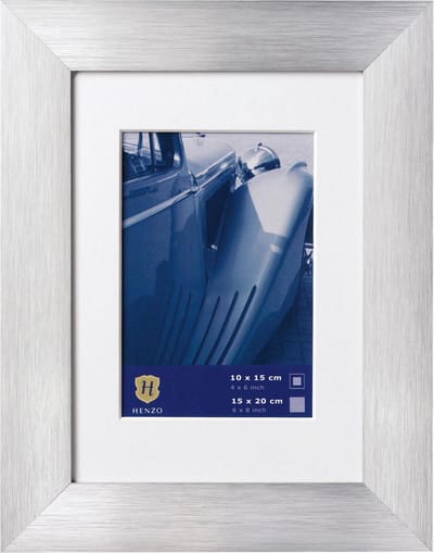 Fotolijst - Henzo - Luzern - Fotomaat 15x20 cm - Zilver
