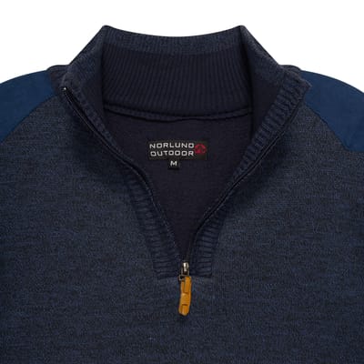 Norlund - Heren Trui Trui Sipan - Blauw - Maat XL
