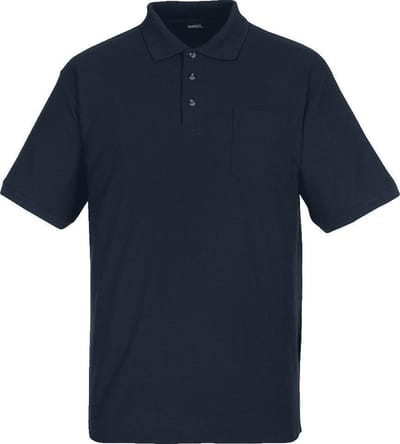 Mascot Crossover Poloshirt met borstzak 00783-260 - Zwart - XL