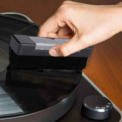 Antistatische Platenborstel voor het Reinigen van Vinyl, Eco-vriendelijk en Effectieve Stofverwijderaar voor Nadel en Platen
