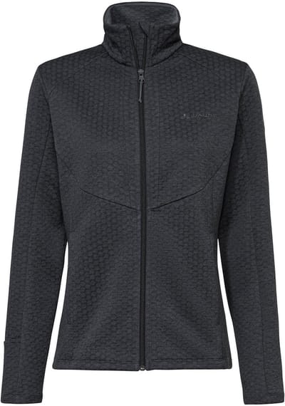 VAUDE Skomer Hiking SC Jas, Fleece Jas, Dames Outdoor Sportjassen, Niet-waterdicht, Niet winddicht, Fleece, Regular fit