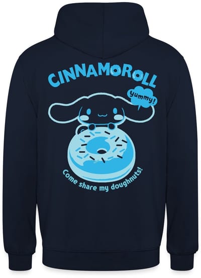 Cinnamoroll Come Share My Doughnuts! Hoodie Unisex