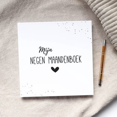 Fien & Feau Mijn negen maanden - Zwart-wit