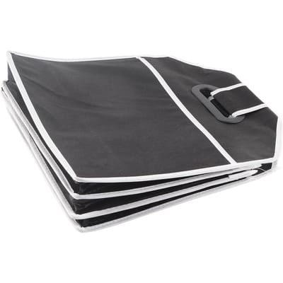 Auto Kofferbak Organizer Opvouwbare Kofferbak Opbergorganizer Vrachtopbergtas met Versterkte Handvatten gray