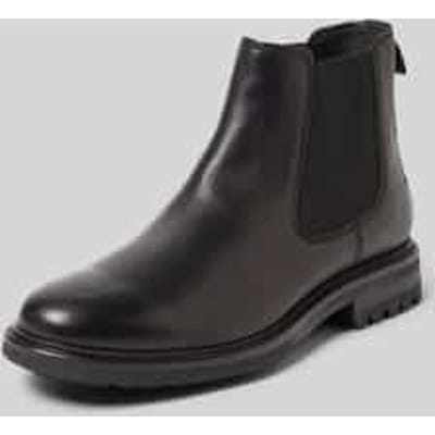 Chelsea boots van runderleer met elastische inzet, model 'RONY'