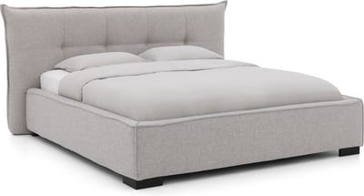 Goossens Bedframe Bolzano, 180 x 200 cm Stof Oasis shell 196