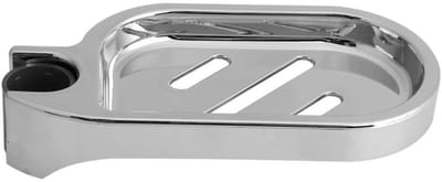 Dailygoods- Zeepbakje Roestvrij Staal - Verstelbare Douche Rail - Multifunctioneel Gebruik - Waterdicht - Duurzaam - Houdt Zeep Droog - Zeepdispenser