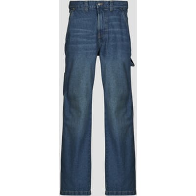 Straight Jeans Dickies STEVENSVILLE CARPENTER DENIM KHAKI TINTED BLUE