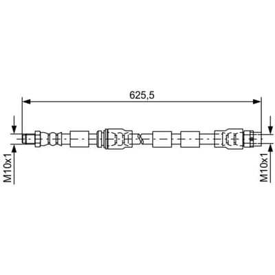 Remleiding BOSCH 1 987 481 589