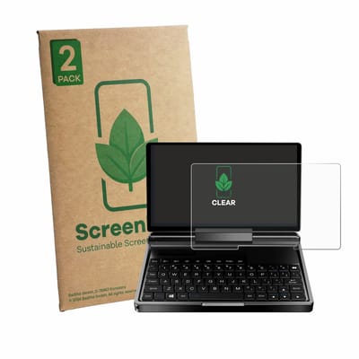 2 Stuks Screenprotector voor GPD MicroPC 2 - Hoogwaardige Beschermfolie transparant