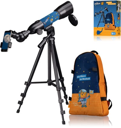 DieMaus - Telescoop met Rugzak - 50/350 - Incl. Smartphonehouder