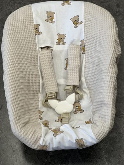 stokke newborn hoes teddy beer zand ecru