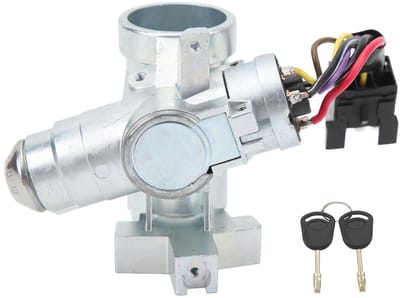 Dailygoods- Contactslot Vervanging - Behuizing Stuurcontactslot - Contactslotschakelaar - 2 Sleutels - OE-nummer 1053774 - Duurzame Metalen Constructie - Ontstekingsschakelaar