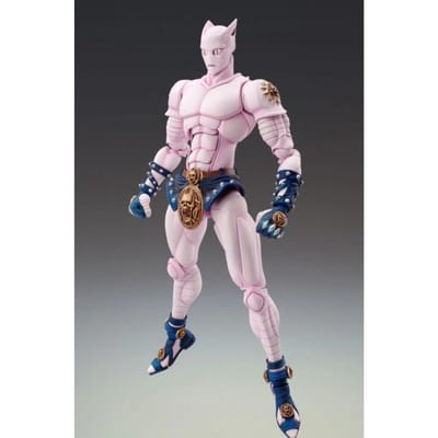 Anime JoJo's Bizarre Adventure Figuur Killer Queen Diamond wa Kudakenai Tweede Staande Model Speelgoed Cadeau Actiefiguur