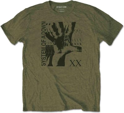 System Of A Down - Intoxicated Heren T-shirt - S - Groen