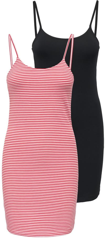 ONLY Jurk ONLKISS 2-pack Korte jurk