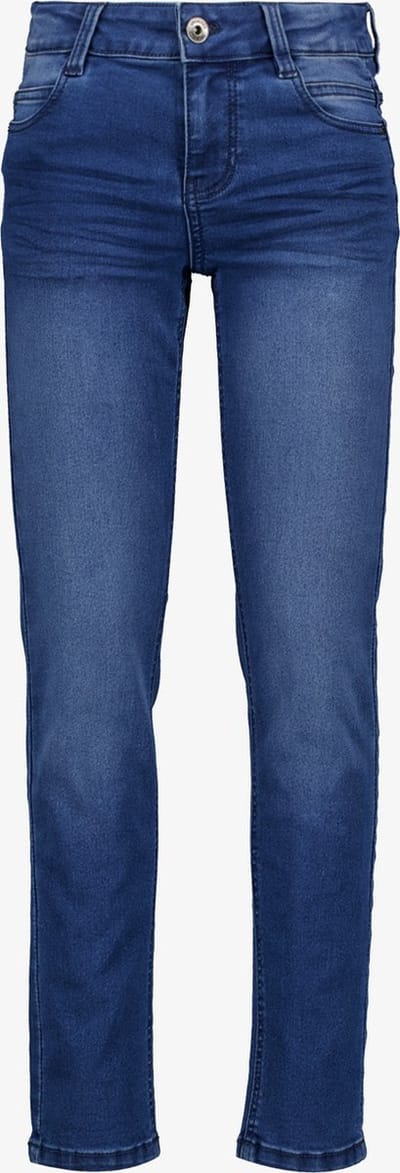 Unsigned jongens jeans donkerblauw - Maat 134