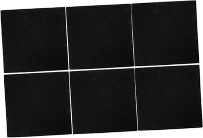 Geluidsabsorberende Panelen - Akoestische Platen - Geluidsverbetering Kamer - Polyester Vilt Materiaal - 30x30cm - Zwart
