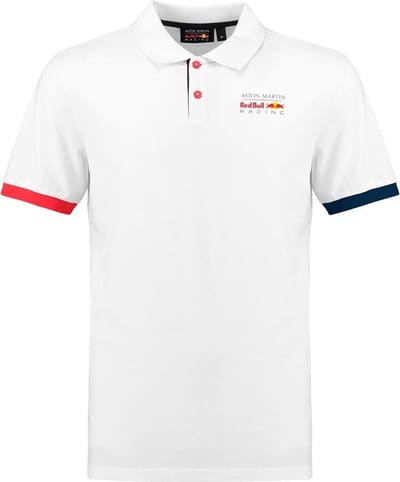 Red Bull Racing - Witte Polo Mannen - XS