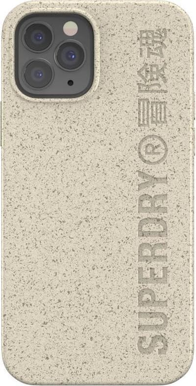 Superdry - iPhone 12 Hoesje - Back Case Biodegradable Wit