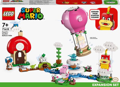 LEGO 71419 Super Mario Uitbreidingsset: Peach' tuin ballonvaart Speelgoed voor Kinderen