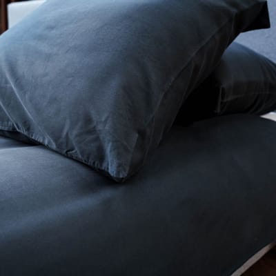 Kayori Nikaya Dekbedovertrek Tencel - 240x200-220 + 2 slopen - Lits-jumeaux - Washed Finish & Verkoelend - Zwart