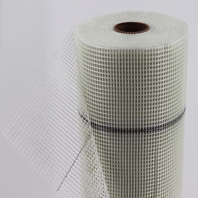 Glasvezelweefsel 165gr - Wapening gaas - Gevelisolatie verstevigen - Hoge scheurvastheid - 250 vierkante meter - Wit