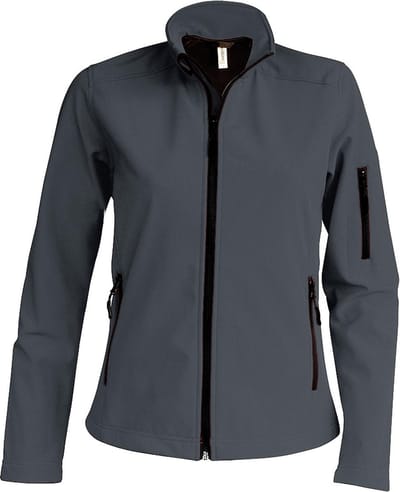 Kariban Dames/dames Hedendaagse Softshell 3 lagen Performance Jacket (Titanium)