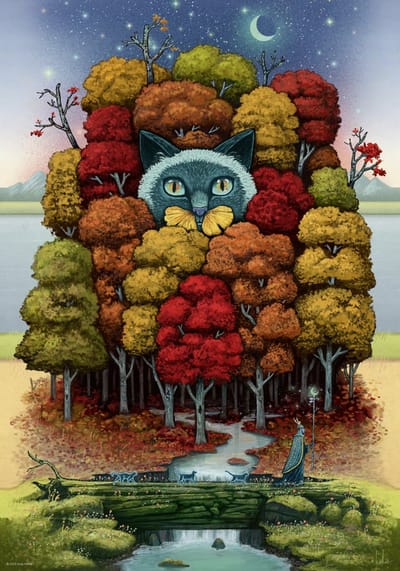 Heye puzzel Andy Kehoe 500 stukjes - Take a Trip puzzel.