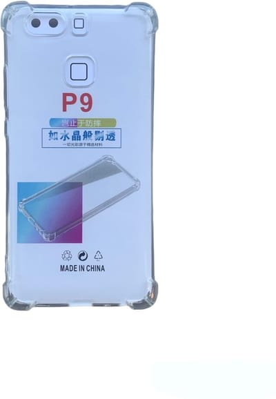 Hoesje Geschikt voor Huawei P9 Anti Shock silicone back cover/Transparant hoesje