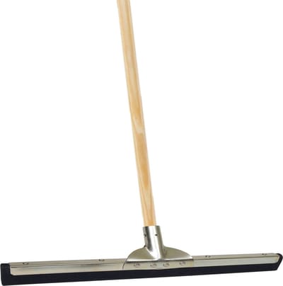 Betra Vloertrekker/douchetrekker - voor water - metaal/rubber -B75 cm - met houten steel van 150 cm
