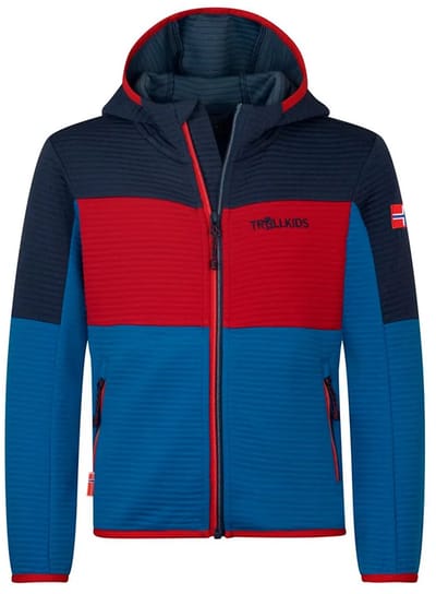 Trollkids Sogndal Xt Jas Blauw 98 cm Kinderen