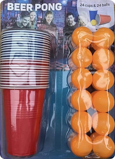 Beer Pong Beerpong - 48 delig - Drankspel - Bier - Bierpong - Bier Pong - Beerpong - Drank - Ping Pong - Drinkbekers - Drinkspel