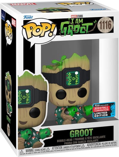 Funko Pop! Marvel: I am Groot - Groot NYCC 2022 US Exclusive #1116