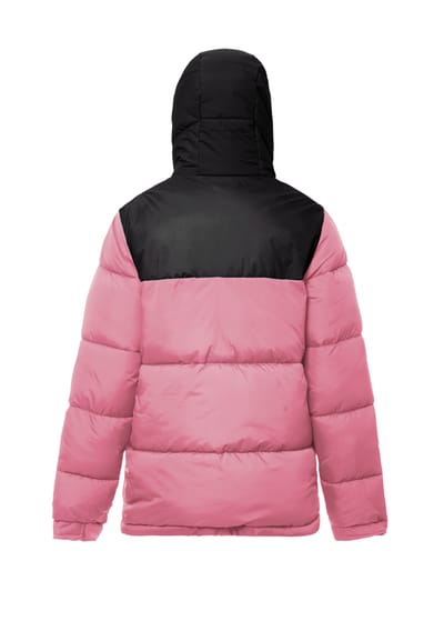 Mymo Gewatteerd gewatteerd jack Dames roze zwart